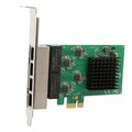 Skilledpower 4 Port Gigabit Ethernet PCI-E x1 Network Interface Card SK7247